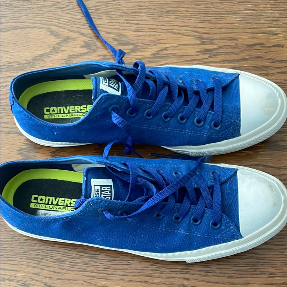 Converse Vibrant Blue Sneakers